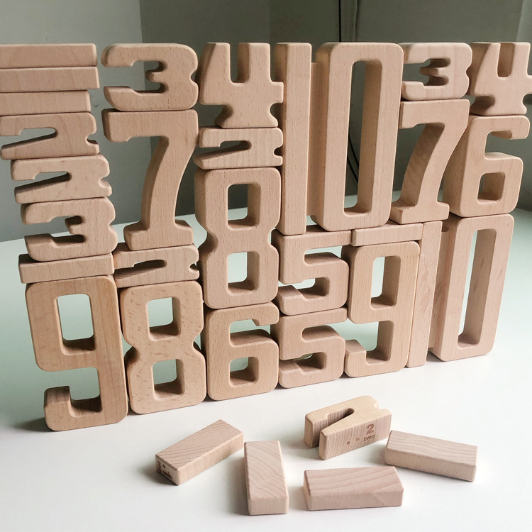 80 bloques de construcción digitales (a granel en cajas de cartón)
