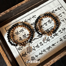 新中式檀木串珠手链女小众设计送闺蜜手串高颜值古风百无禁忌手饰