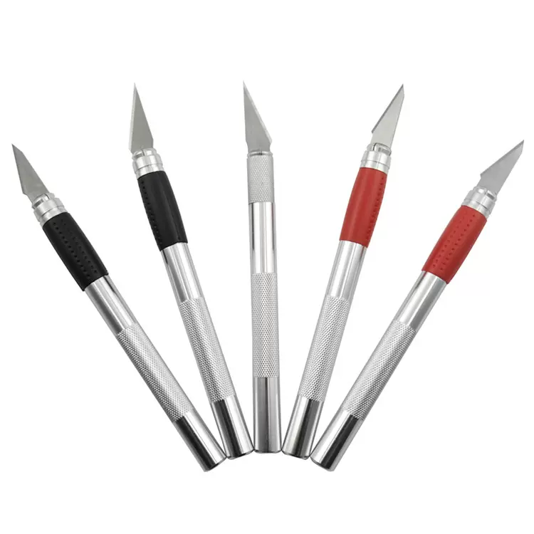 2#雕刻刀 手工雕刻工具刀柄 2号雕刻刀笔铝杆雕刻刀美工金属刻刀