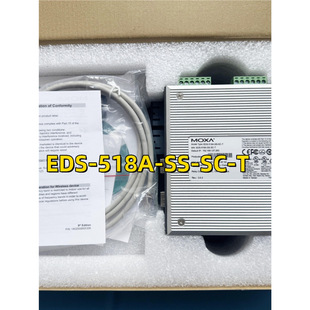 MOXA EDS-518A-SS-SC-T 2 optical 16 power grid management industrial switch in stock