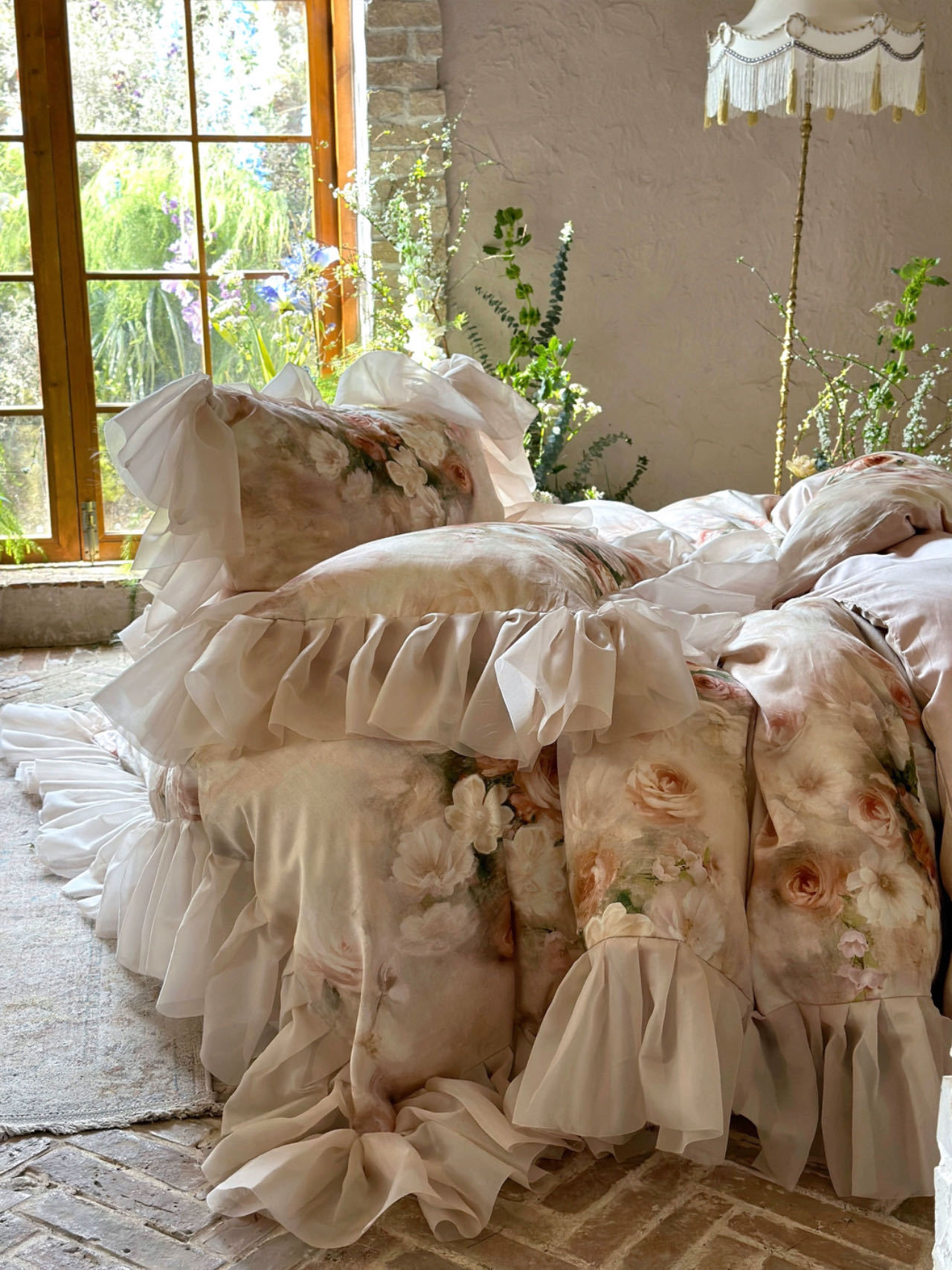 Vintage Bettwäsche Set Im Boho-stil Aus Lyocell Und Baumwolle_voghion.com