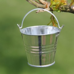 Mini Iron Bucket Beer Mug Cup Creative Bucket Drinking Mug Net Popularity Small Party Drinkware Funny Couple Drinking Bucket