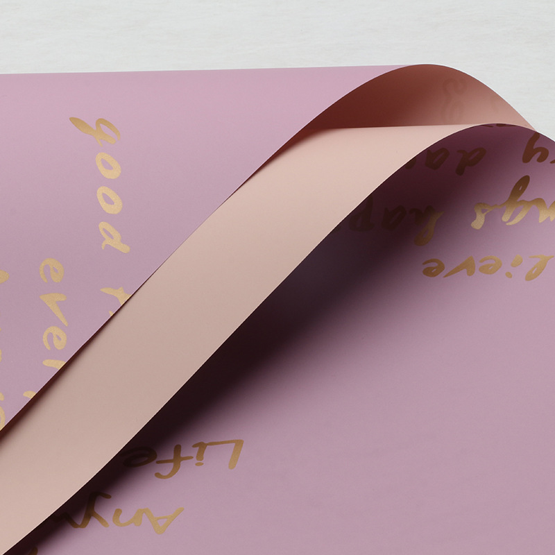 Polvo desnudo lila púrpura; 57*57cm20 hojas/paquete