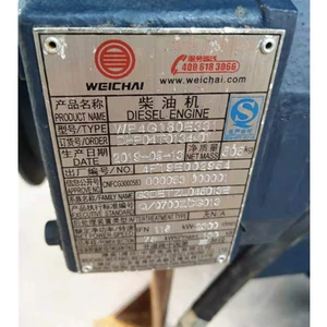 WEichai MEdium DiEsEl EnGinE Co., Ltd. WP4G160E331 DiEsEl EnGinE WholE MachinE and AccEssoriEs ArE AvailablE