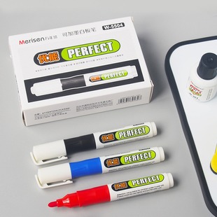 Wanniansheng W-5504 can add ink erasable whiteboard special pen easy-to-erase display board pen teaching pen