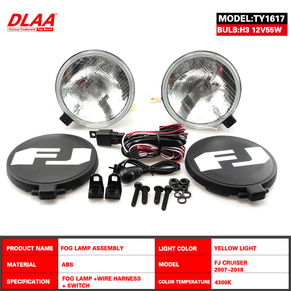 Land Cruiser FJ CRUISER 2007 - 18 lámparas de techo para vehículos todoterreno