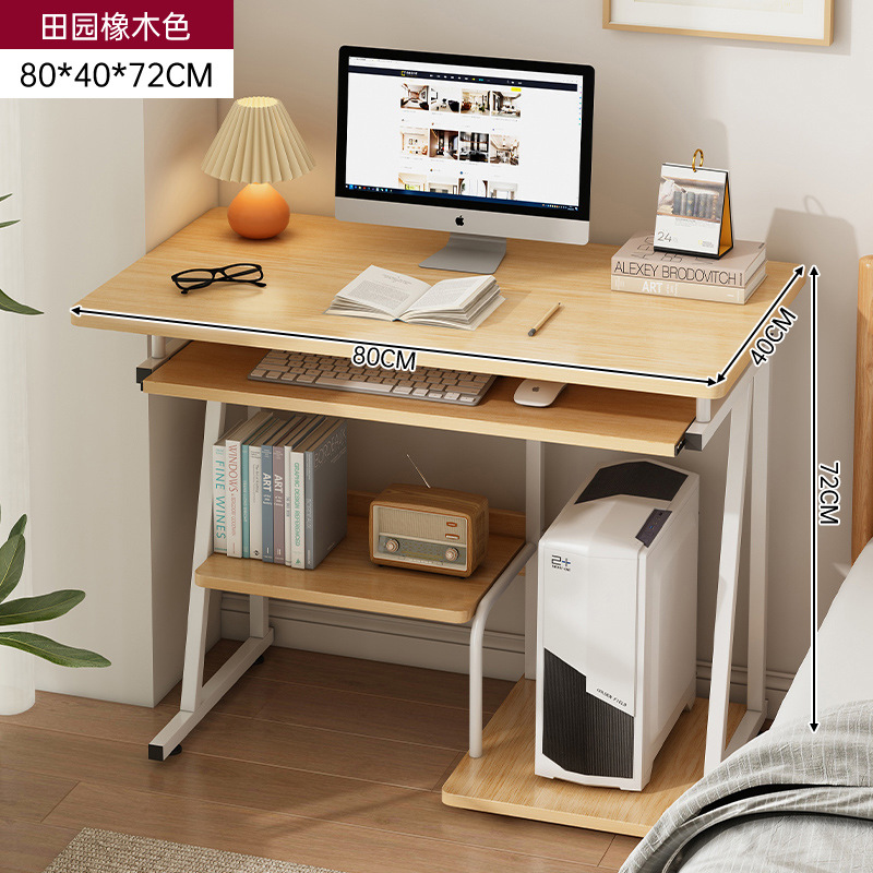 Escritorio de computadora dormitorio escritorio de escritorio simple pequeño escritorio de escritorio de alquiler de escritorio para adultos escritorio