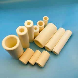 氧化铝99瓷陶瓷管 耐磨陶瓷轴套 等静压干压陶瓷毛坯加工宜兴陶瓷