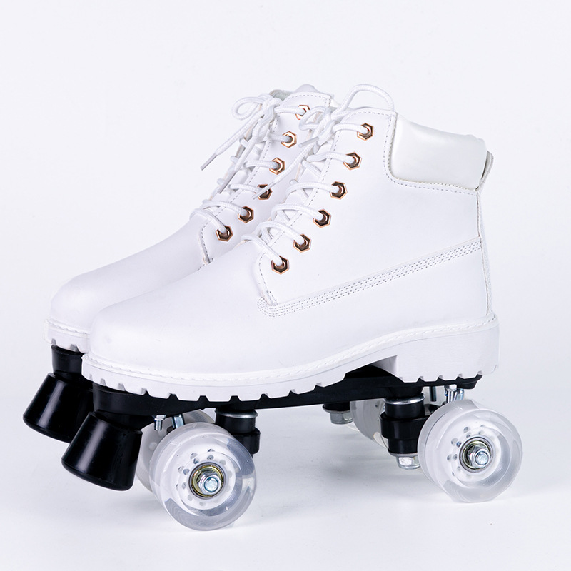 21 nuevos pares de patines de doble fila para adultos poleas de doble fila patines de cuatro ruedas para hombres y mujeres ruedas de patinaje sobre ruedas para adultos