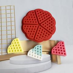 Wafer Round 415 Chocolate Mold Food Grade Baking Supplies DIY Cookie Mold Cake Silicone Mold