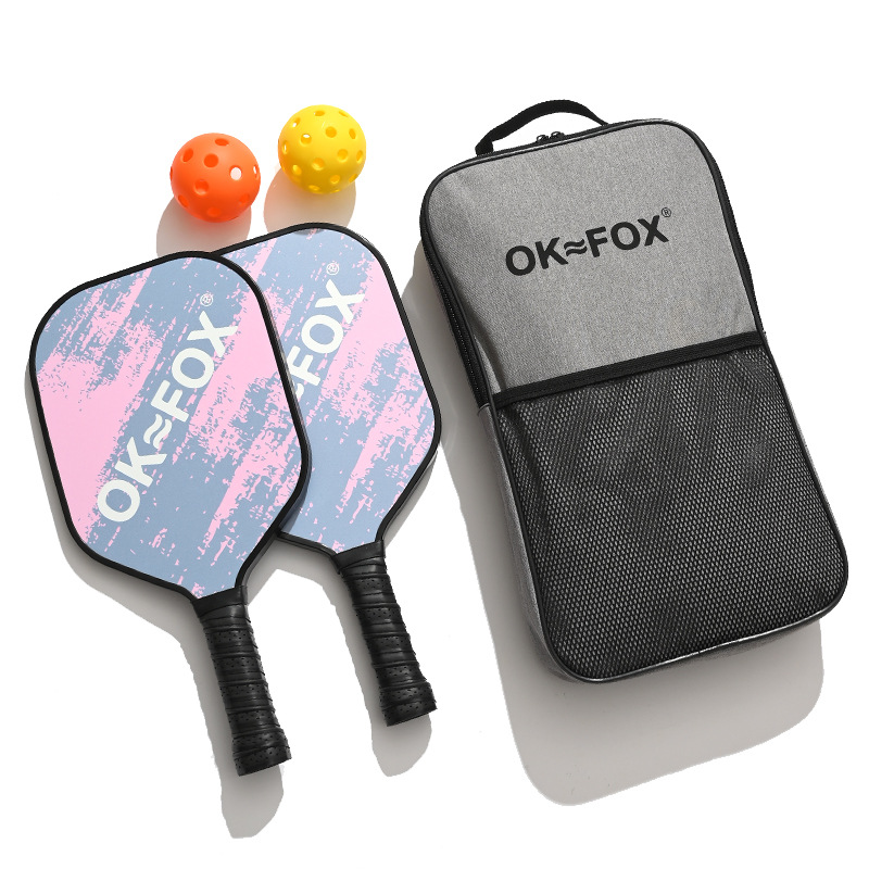 유리섬유 피클볼라켓 03 [라켓 2개 + 볼 2개 + 1팩]