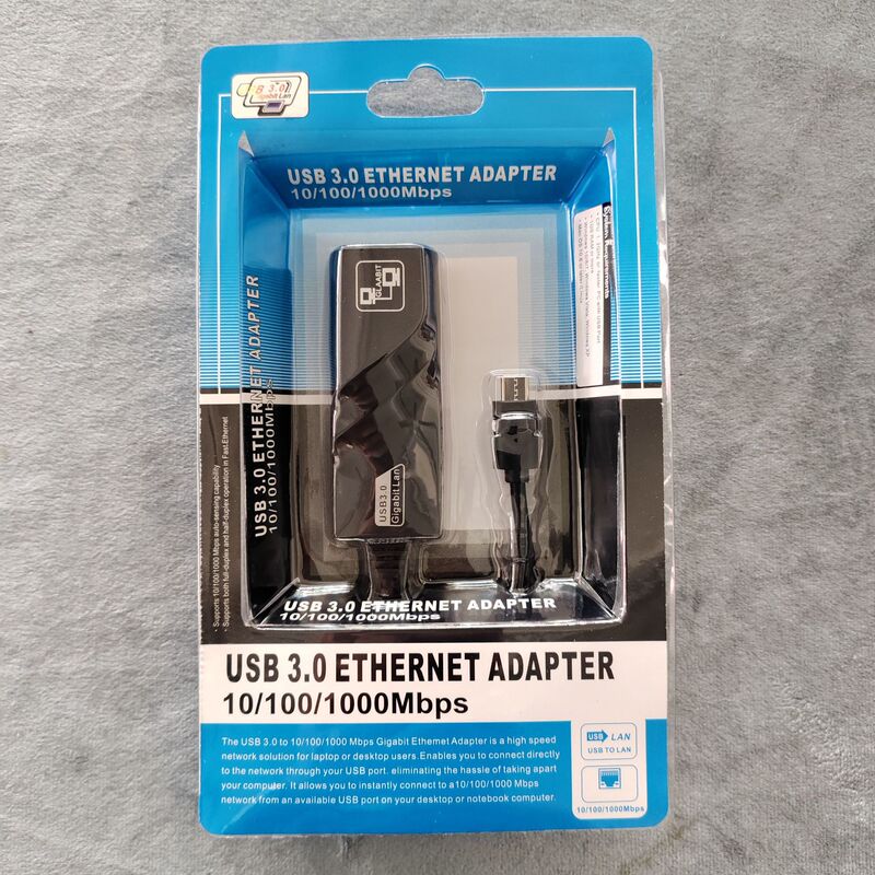 現物USB3.0ギガビットネットワークカードはusbからrj45ネットワークノートパソコンUSB3.0ネットワークカードを駆動しない|undefined