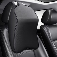 夏用低反発車用ヘッドレスト、腰サポート、ナッパレザー車用枕、車用ネックサポート枕、四季通用クッション