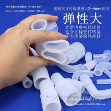 直接软接头接头弯头硅胶软管对硬管橡胶软连接弹力软变径三通接头