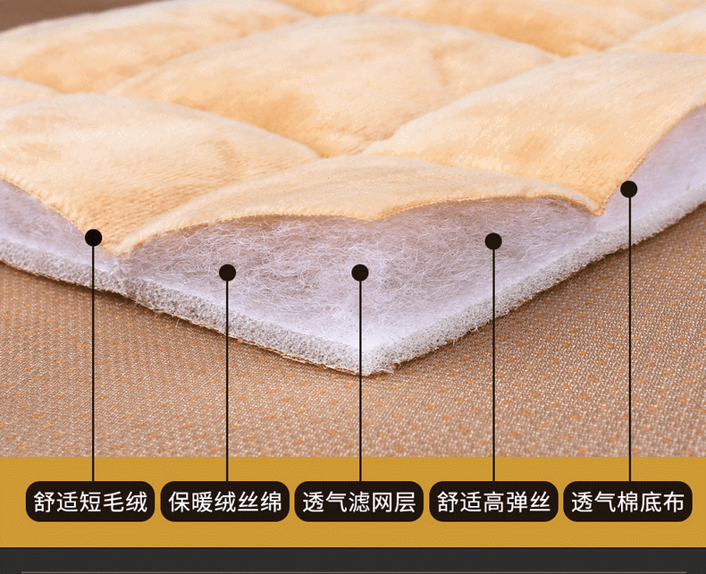 Thickened plush cushion winter car cushion three-piece set without backrest manufacturers