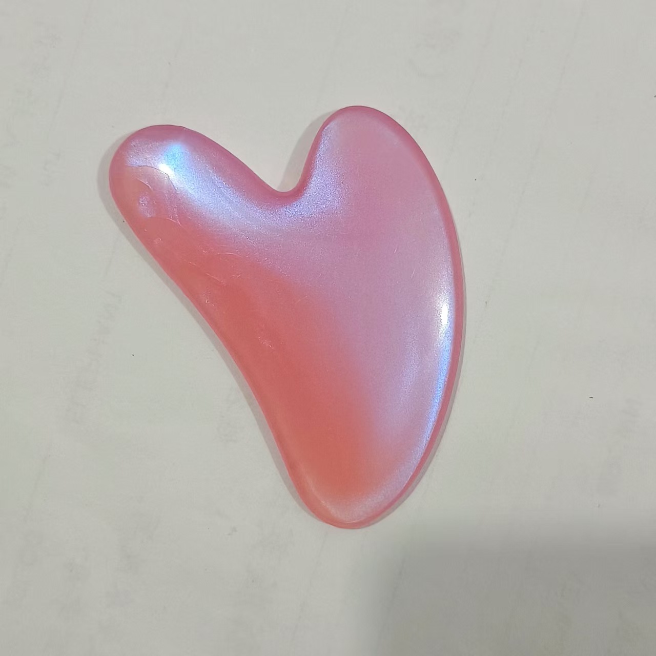 Masaje de rodillos de cristal de polvo conjunto de masaje no jade doble cabeza varilla de masaje facial placa de belleza facial doble cabeza varilla manual