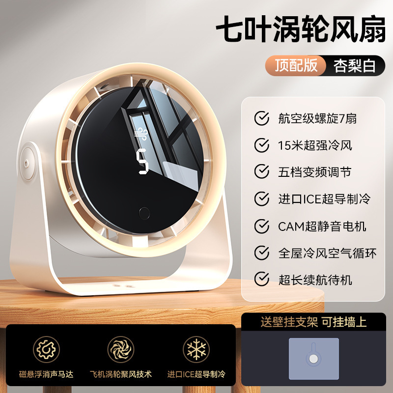 2025 新しいクロスボーダーミニ扇風機デスクトップ寮 USB ファン壁掛けホーム寮循環ファン卸売|undefined