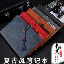 中国风活页笔记本礼盒套装文艺精致A5记事本商务记录本免费印LOGO