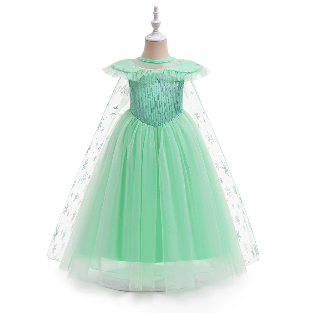 Пижамный костюм принцессы? Wait: literal: Small princess costume, nail sequins, evening dress, skirt for princess, children's clothing, “Frozen”