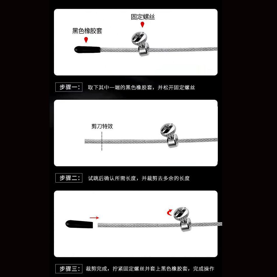 17mm cuerda de alambre de acero saltar teniendo examen de entrada de la escuela secundaria carreras profesionales pérdida de peso quema de grasa adelgazante Estudiante Adulto masculino y femenino casa interior