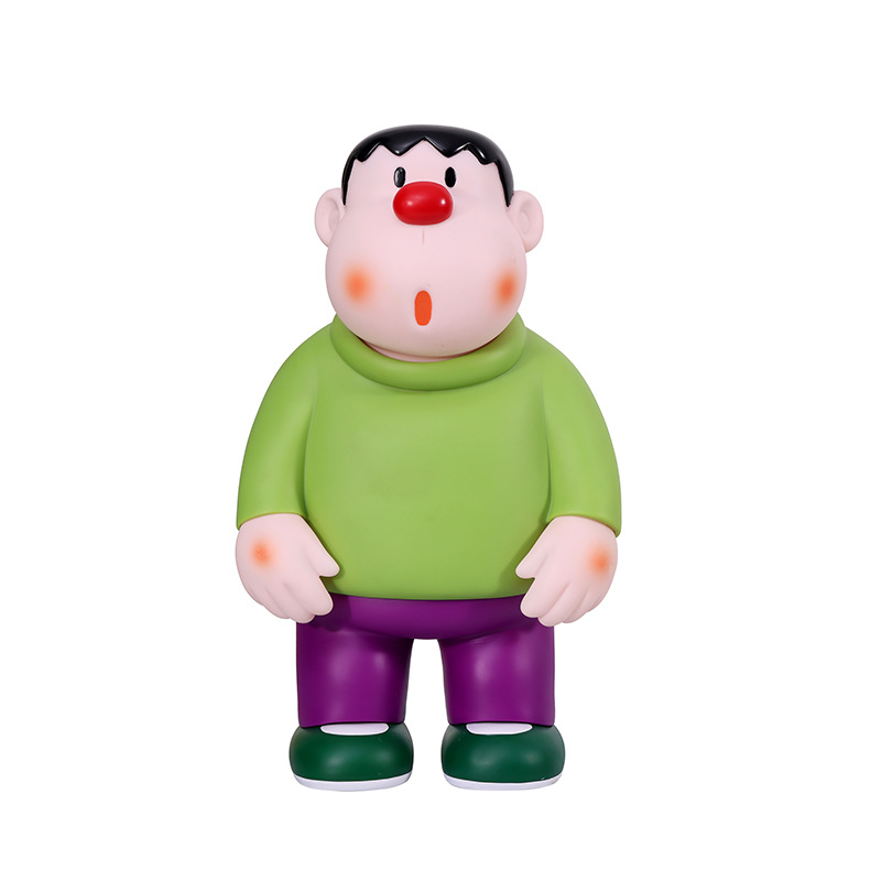(2개) 팡 후 틱 헤드 장식품 대형 프리미엄 거실 바닥 인형 조합 자동차 중앙 제어 후면 손 인형