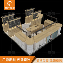 商场多经饰品展柜玻璃展示柜定制钟表珠宝首饰中岛柜高端方形柜台