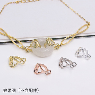 S925���y�����h�AȦ�׿۵�����DIY�朿��^ƽ����Ȧ���y����