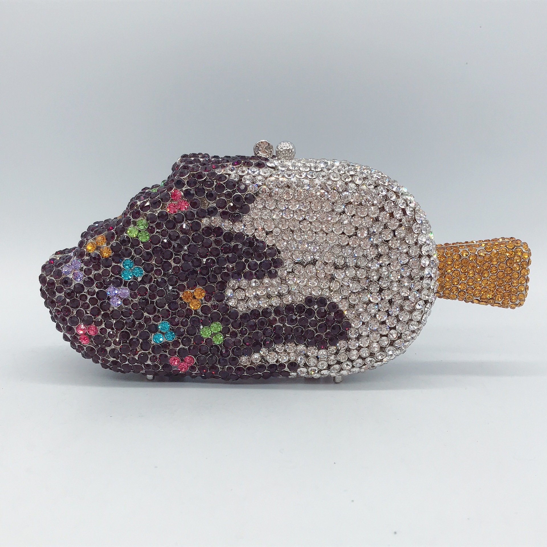 Selección estricta Popsicle helado bolsas de diamante con bolsas de diamante bolsas de banquete europeas y americanas bolsas de diamante
