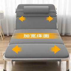 オフィス昼寝ベッド シンプル折りたたみベッド シングル昼寝ベッド 病院用リクライニングチェア ポータブル