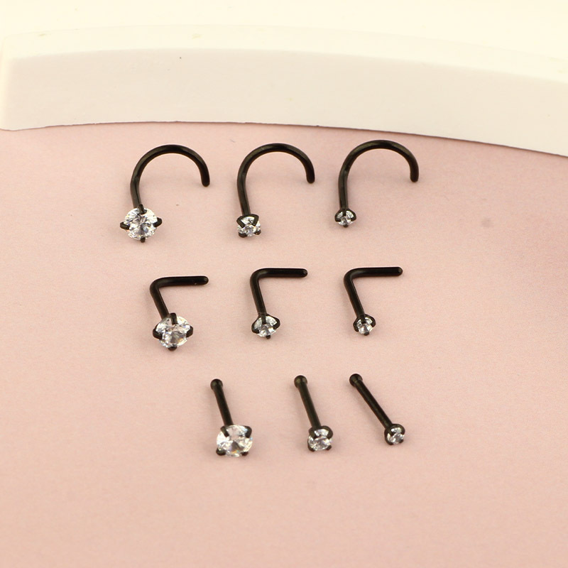 Labret piercing jewelry detail image