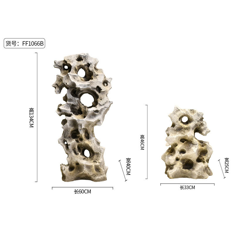 Taihu piedra decoración piso nuevo chino suave decoración interior patio paisaje tiro apoyos decoración simulación Taihu piedra