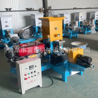 宠物粮膨化机 骨头型狗粮猫粮制作机 大型养殖漂浮式鱼饲料生产线