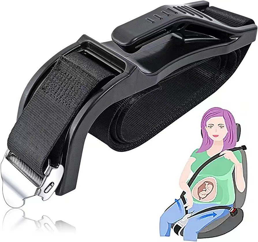 Best-Selling Car Seat Belt for Pregnant Women, Belly Support Belt for Large-Sized Individuals, Convenient and No Installation Required