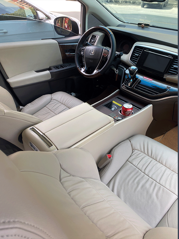 Special Honda Odyssey Armrest Box 15-25 Models Allison Central Armrest Box Channel Modified to Increase Storage