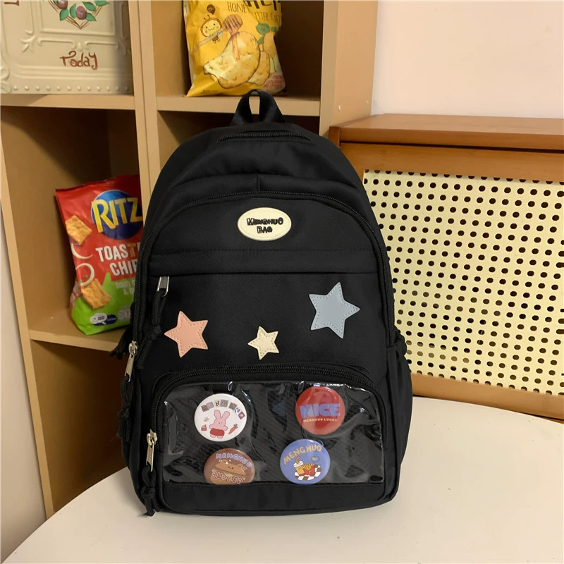 Trend capacious backpack, bag to go out for leisure, high-end