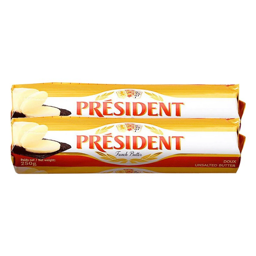 Президентский легкий рулет с маслом 250 г, хлеб с маслом, печенье, торт, нуга, снежинка, хрустящие ингредиенты