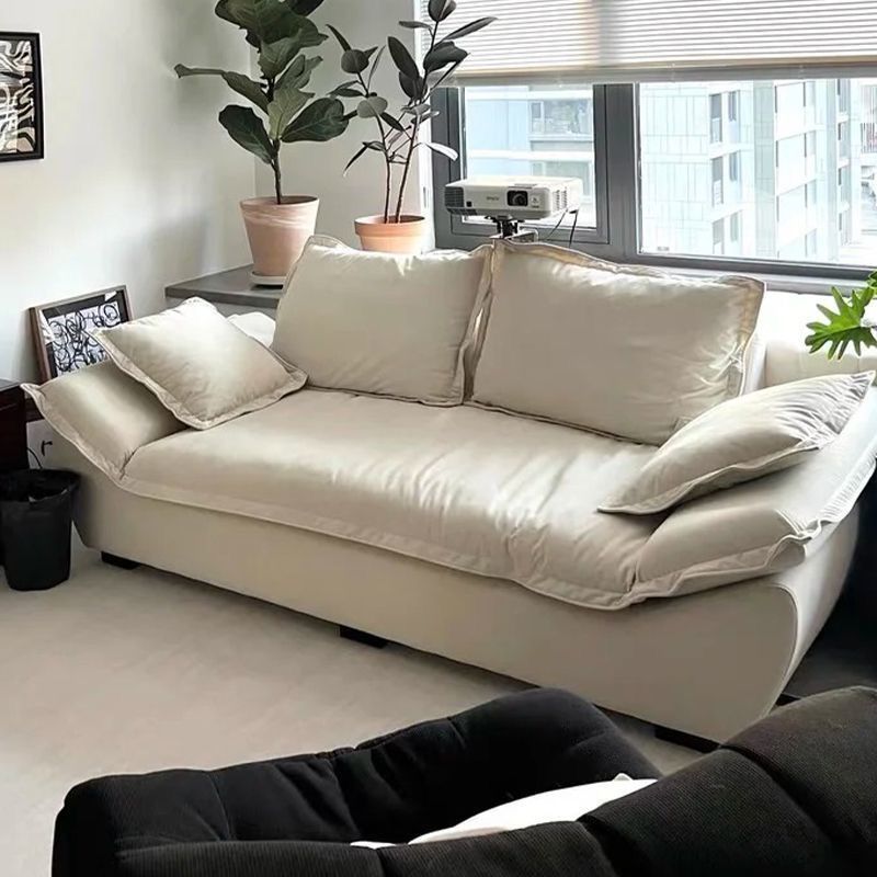 Fabric Sofa Living Room Small Sofa 2025 New Modern Casual Small Apartment Double Straight Row Light Luxury Sailboat Sofa