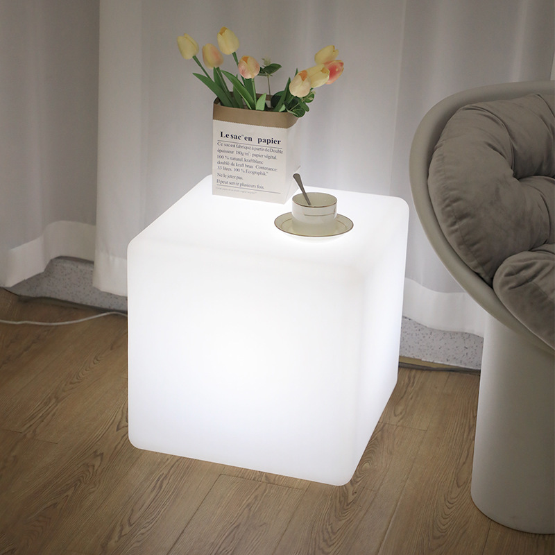 Nordic Floor Lamp ins Girl Style Living Room Bedroom Cube Table Lamp Internet Celebrity Creative Bedside Atmosphere Nightlight Nordic Floor Lamp ins Girl Style Living Room Bedroom Cube Table Lamp Internet Celebrity Creative Bedside Atmosphere Nightlight
