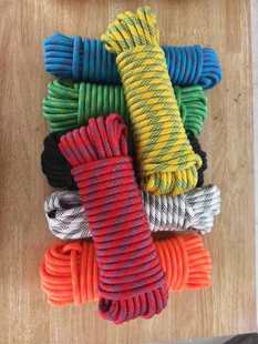 Rescue Rope Fire Escape Climbing Rope with Double Hooks for Home Rock Climbing Outdoor Wholesale Swing Rope Sling Connection