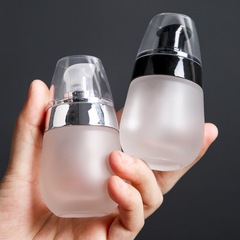 Travel bottled cosmetics liquid foundation remover water small empty bottle lotion bottle set push-type portable