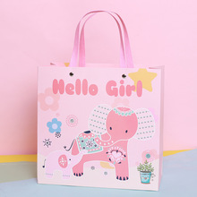 周岁礼物宝宝满月礼品六一卡通生日幼儿园装盒儿童节袋透明手提包