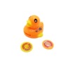 B.Duck, toy, small constructor, handmade, capsule toy