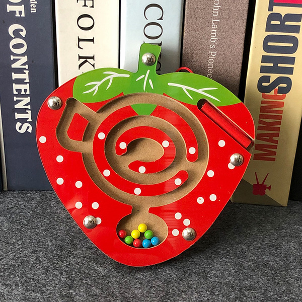 Wooden magnetic toy