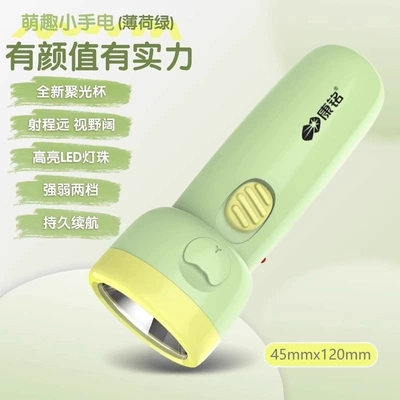 UV fənərlər use, rechargeable mini flashlight - 8951greentwo-levels-of-intensity
