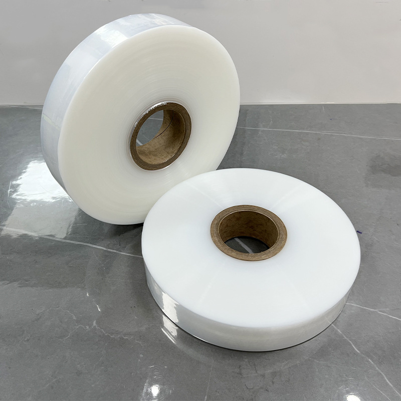 Suministro de fábrica caja de película de embalaje de plástico flejado película protectora flejado película al por mayor