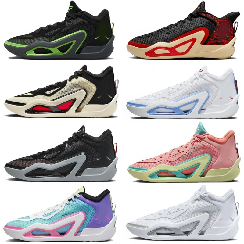 European and American Large Size Tatum1 Generation Basketball Shoes, Tatum 1 Generation Student Competition Wear-Resistant Signature Sneakers