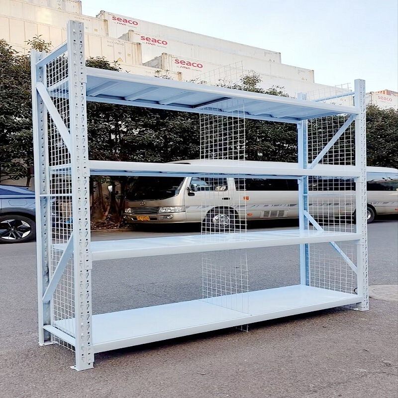 棚柱脚、白色金属製アクセサリー、軽量・中型スチール棚、分解・組み立て部品、メッシュサイドネット収納|undefined