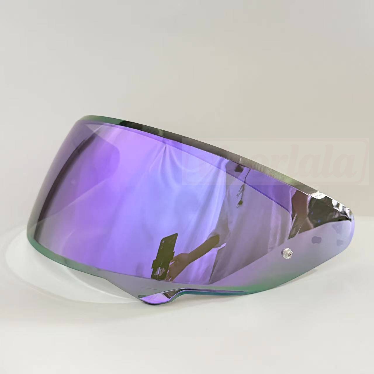 Suitable for Hjc I71 Helmet Lenses Hj-38 Electroplated Multi-Color Day and Night Universal Color-Changing Film Anti-Fog Sticker Helmet Accessories