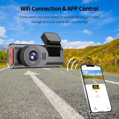 Driving recorder – Dash Cam with Front and