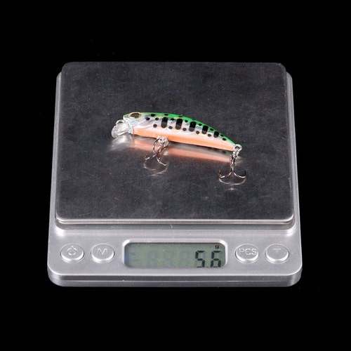 Minnow Creek Gloria fishing bait 5cm 5g micro-object long-range luminous submersible Xiaomiluo trembling slow sinking dead fly fake bait